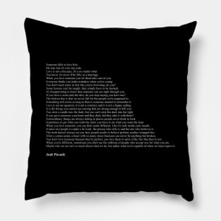 Jodi Picoult Quotes Pillow