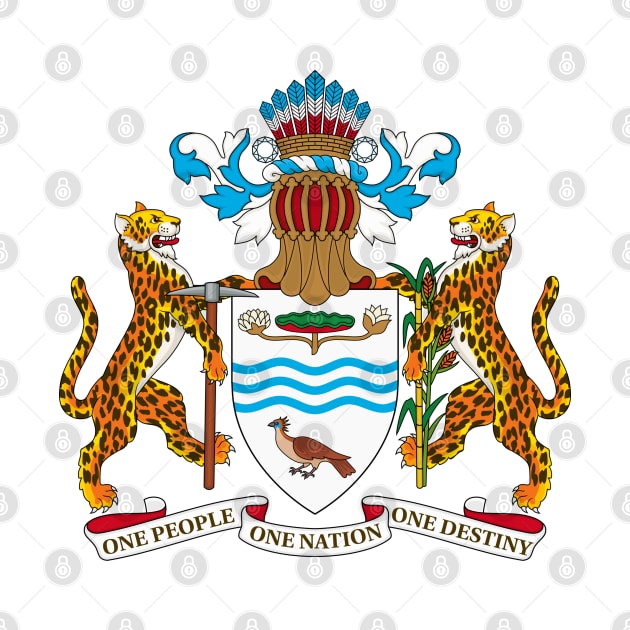 Coat of arms of Guyana by Ziggy's