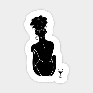 Wine Down Magnet