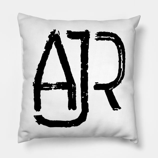 AJR illustrations font Pillow by AFTERxesH