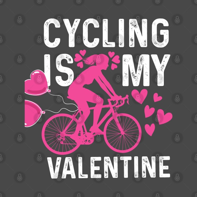 Cycling is Valentine's Day with Pedal Passion Design by click2print