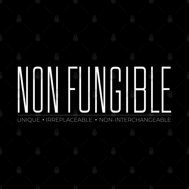 Non Fungible – WHITE by My Tiny Apartment