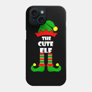 Cute Elf Matching Family Group Christmas Party Funny Phone Case