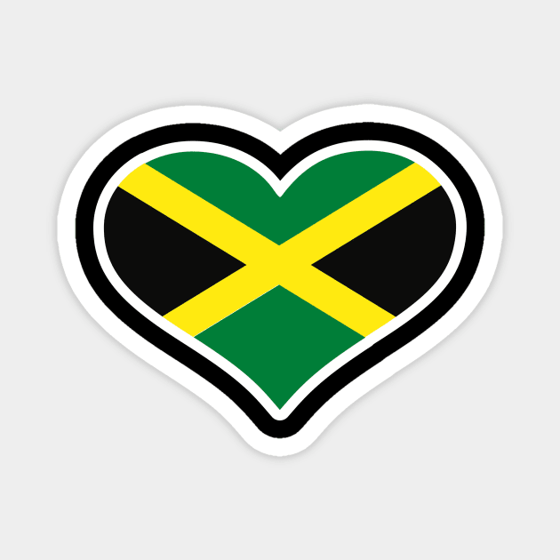 Jamaica flag Magnet by Designzz