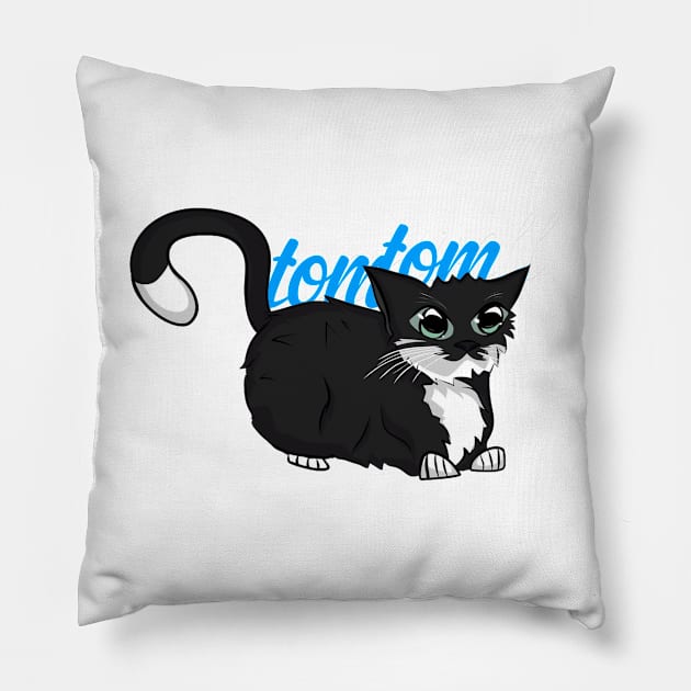 tomtom Pillow by greenzgfx