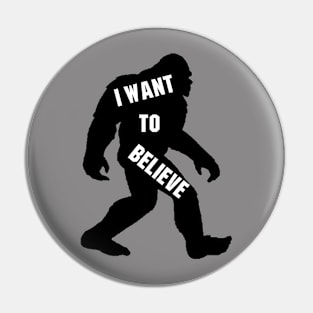 I Want to Believe Pin