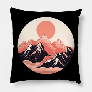 Mountain Minimalist Pillow