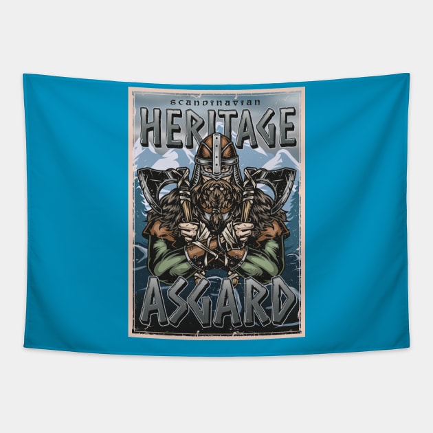 Asgard Heritage Tapestry by BearWoodTreasures