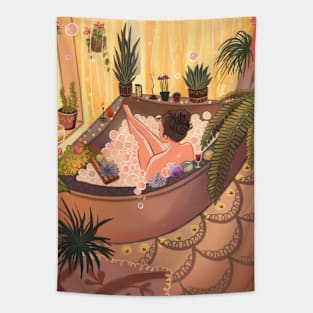 Warm Bath Tapestry