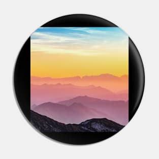 mountain sunrise lansdscape Pin