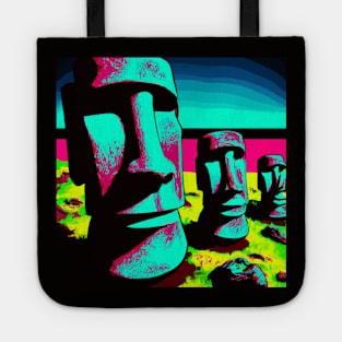 Pop Art Easter Island Tote