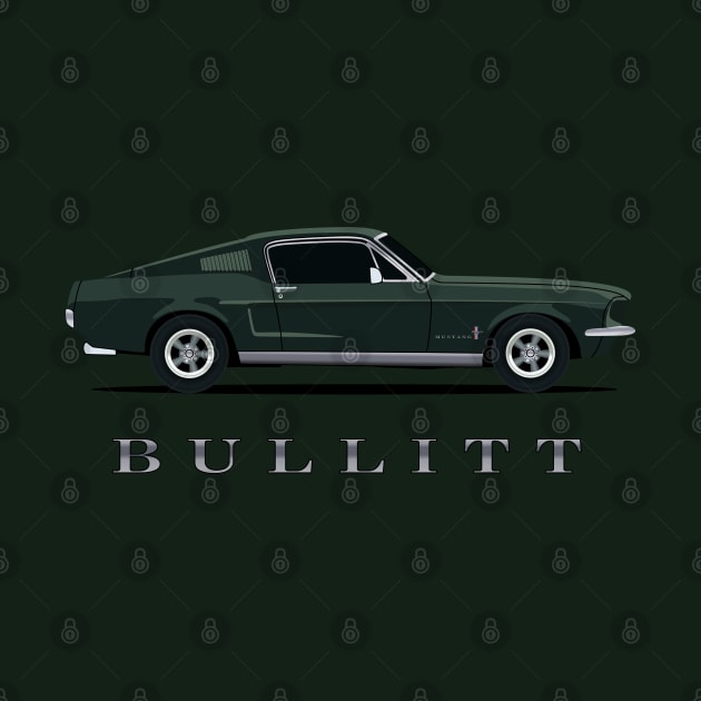 Mustang Bullitt by AutomotiveArt