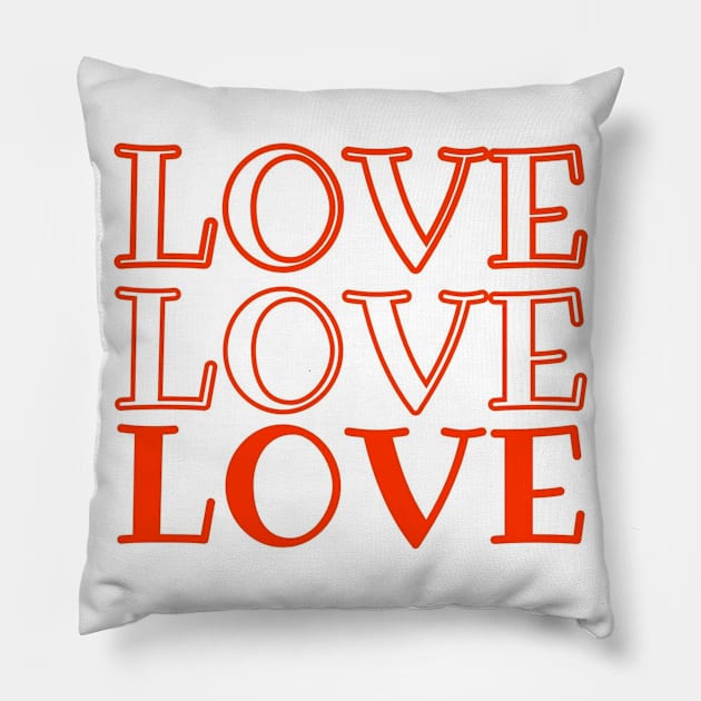 Love love Pillow by milicab