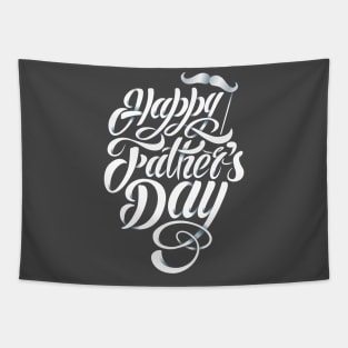 Happy Fathers Day T-Shirt Tapestry