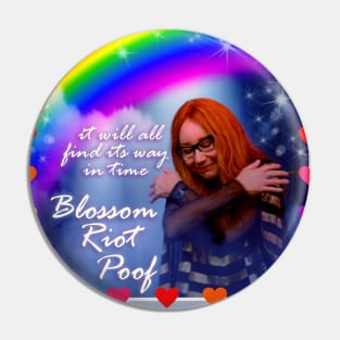 BLOSSOM RIOT POOF Pin
