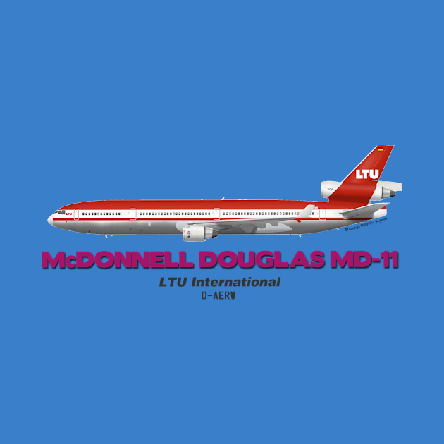 McDonnell Douglas MD-11 - LTU International by TheArtofFlying