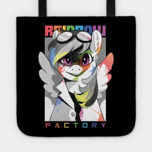 Rainbow Factory Tote