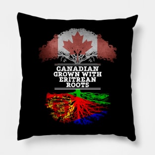 Canadian Grown With Eritrean Roots - Gift for Eritrean With Roots From Eritrea Pillow