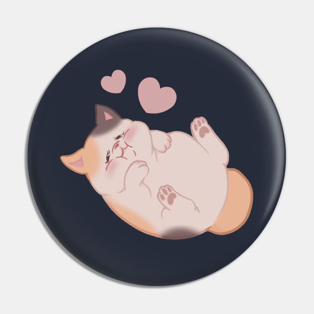 FFXIV - Fat Cat Pin by Thirea