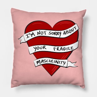 Fragile Masculinity Pillow