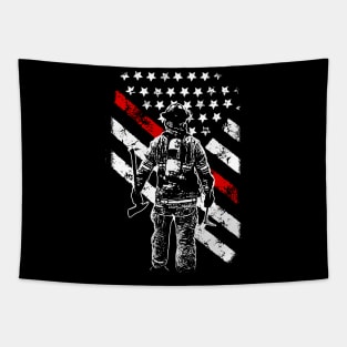 fIRE fIGHTERS Tapestry