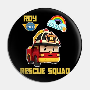 resque squad Pin