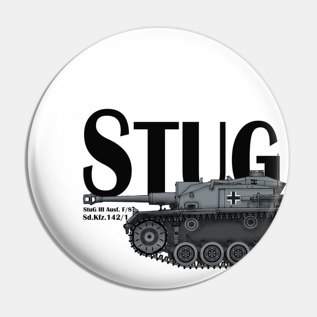 StuG III Tank Pin by General-Rascal