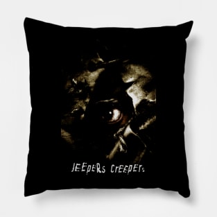 vintage jeepers creepers Pillow