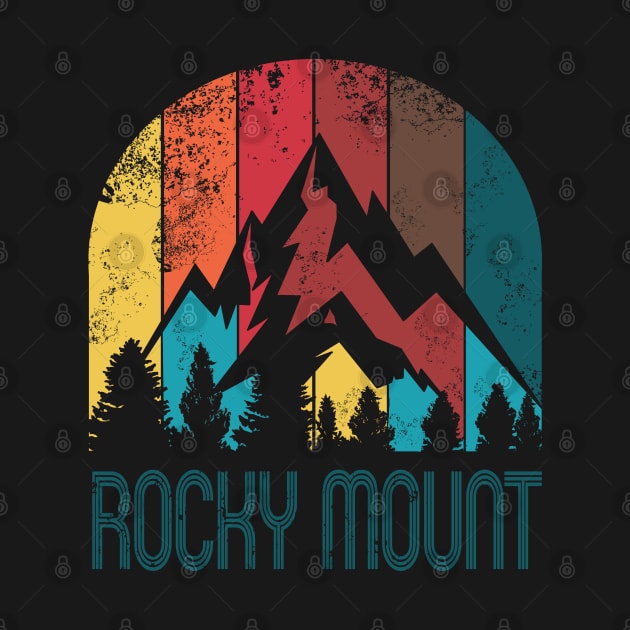 Retro City of Rocky Mount T Shirt for Men Women and Kids by HopeandHobby