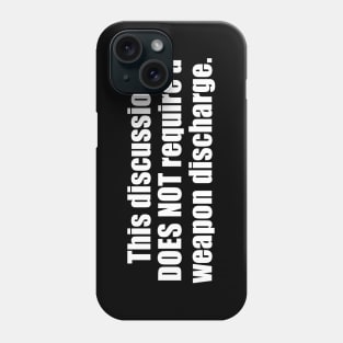 Weapon Safety Phone Case