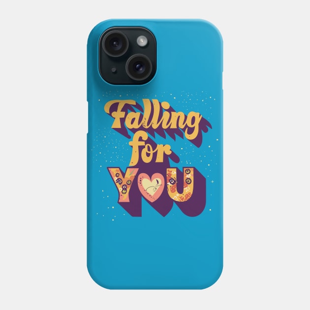 Falling in love Phone Case by Tiberiuss