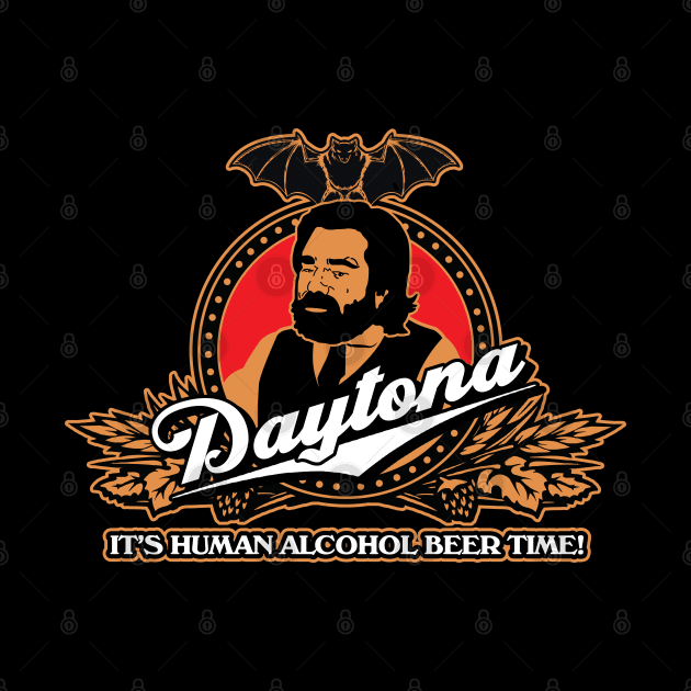 Jackie Daytona It's Human Alcohol Beer Time by darklordpug