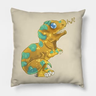 Shy Dino Pillow