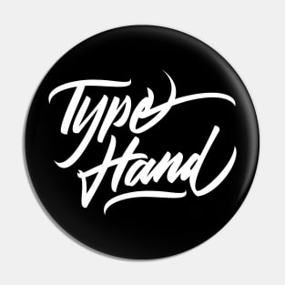 Typehand Brush Logo Pin