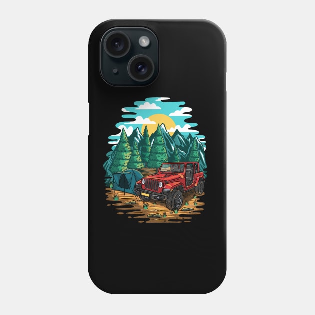 Camp and open the way Phone Case by suryas