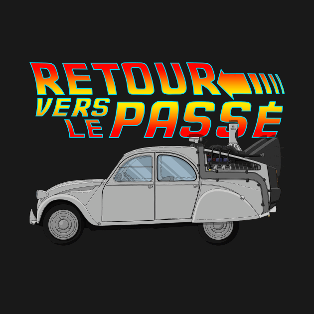 2CV back by RomoneGrafik