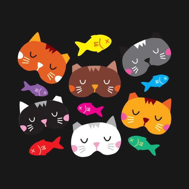 Disover Cats Love Fish I - Cats - T-Shirt