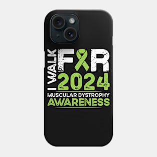 Muscular Dystrophy Awareness 2024 Walk Phone Case