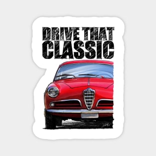 Drive that Classic 1960 Alfa Guilietta Sprint Veloce Magnet