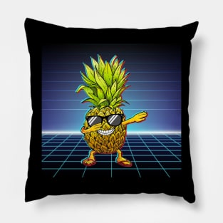 Outrun 80s Pineapple Pillow