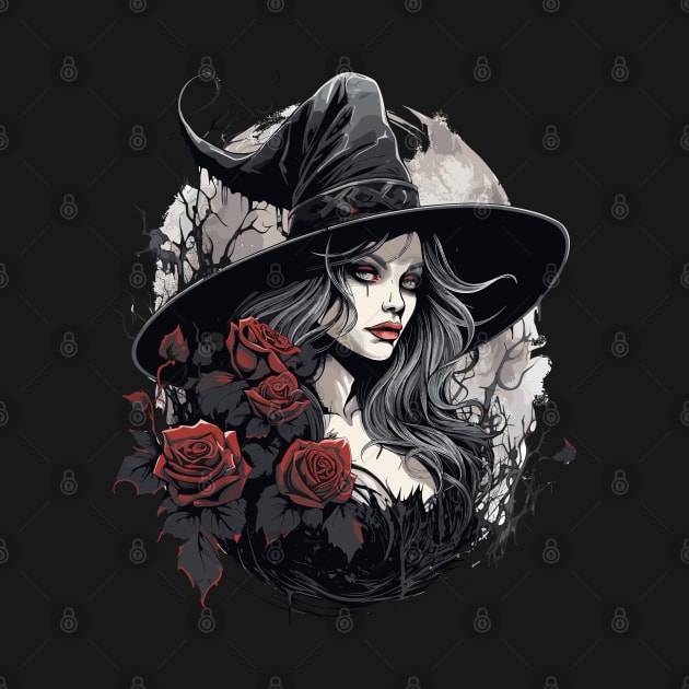 Beautiful Halloween Witch by PaulJus