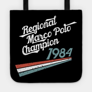 Nostalgia 80s Marco Polo Distressed Tote