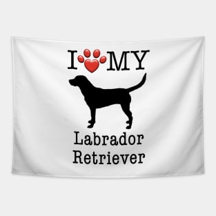 I love my Labrador Retriever - Lab Tapestry