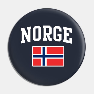 Norge Flag Norway Norwegian Pin