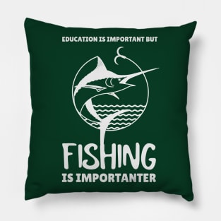 Bluefin Fishing is Importanter Pillow