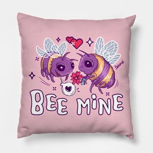 Bee Mine - Adorable Bee Couple Pillow