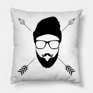 Hipster Shirt Pillow