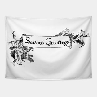 Seasons Greetings Tapestry