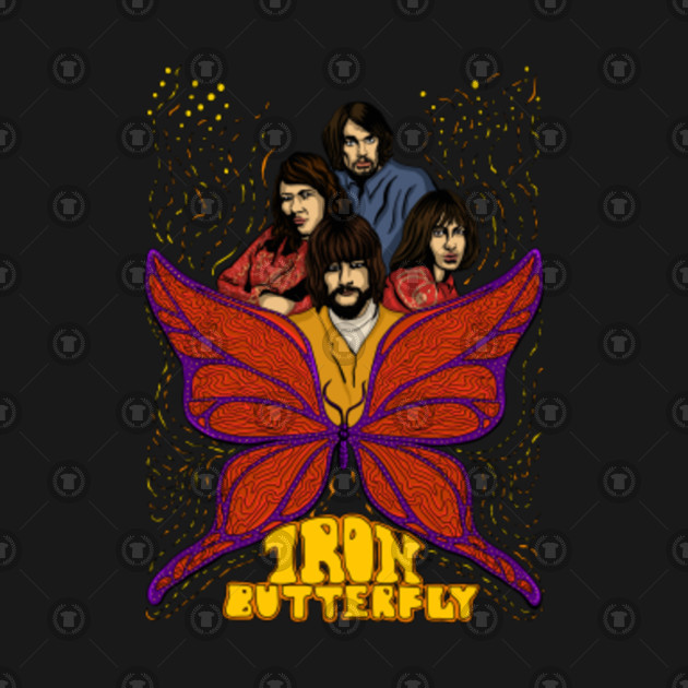 Iron butterfly Iron Butterfly TShirt TeePublic