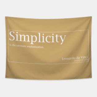 Simplicity & sophistication Tapestry